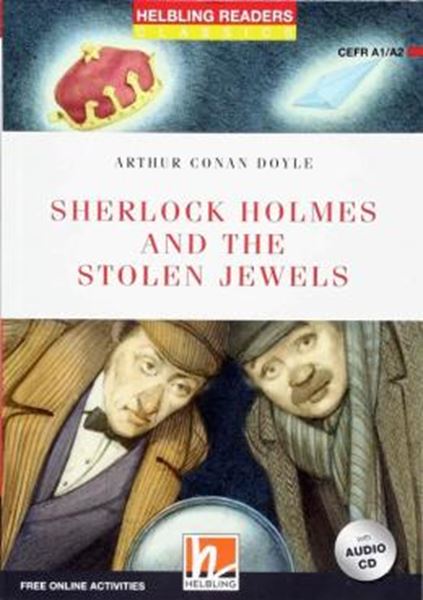 Picture of SHERLOCK HOLMES AND THE STOLEN JEWELS - WITH AUDIO CD + FREE ONLINE ACTIVITIES
