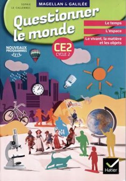 Picture of MAGELLAN ET GALILEE - QUESTIONNER LE MONDE CE2 - LIVRE ELEVE
