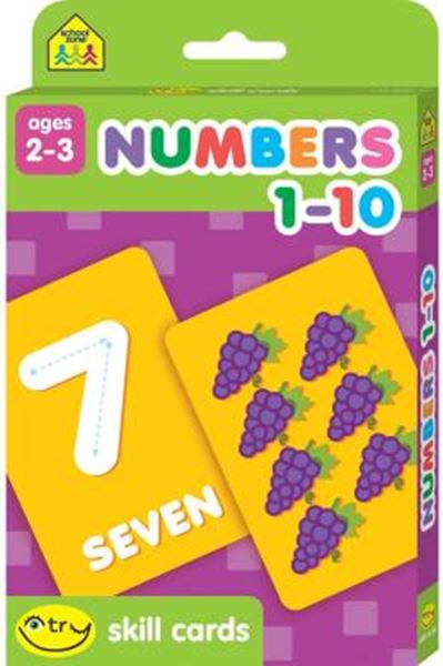 Picture of NUMBERS 1-10 I TRY - SKILL CARDS