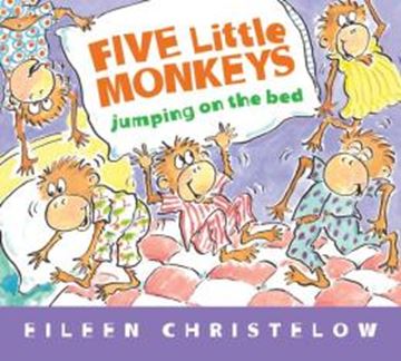 Imagem de FIVE LITTLE MONKEYS JUMPING ON THE BED - HARD COVER