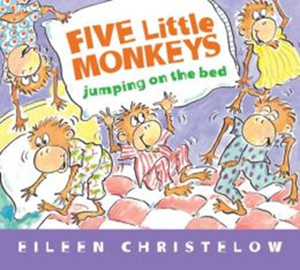 Picture of FIVE LITTLE MONKEYS JUMPING ON THE BED - HARD COVER
