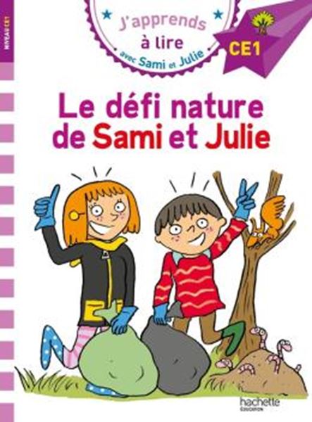 Picture of J´APPRENDS A LIRE AVEC SAMI ET JULIE - NIVEAU CE1 - LE DEFI NATURE DE SAMI ET JULIE