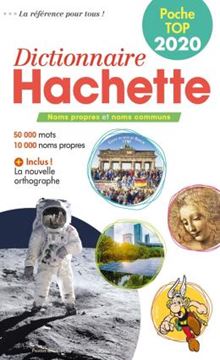 Imagem de DICTIONNAIRE HACHETTE POCHE TOP 2020