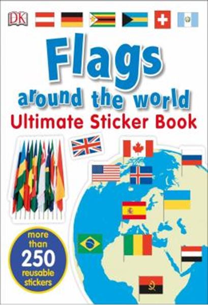 Picture of ULTIMATE STICKER BOOK - FLAGS AROUND THE WORLD