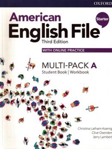 Picture of AMERICAN ENGLISH FILE STARTER A WITH ONLINE MULTIPACK - 3RD ED