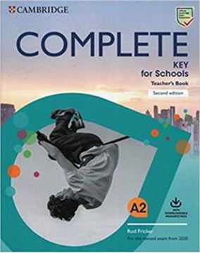 Imagem de COMPLETE KEY FOR SCHOOLS TB WITH DOWLOADABLE CLASS AUDIO AND TEACHER´S PHOTOCOPIABLE WORKSHEETS