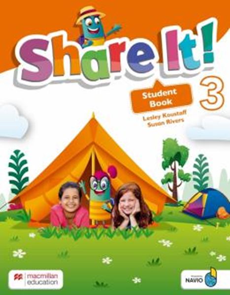 Picture of SHARE IT! 3 STUDENT BOOK WITH SHAREBOOK AND NAVIO APP WITH WB