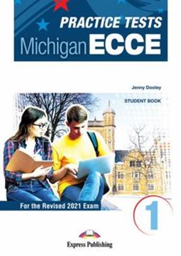 Imagem de NEW PRACTICE TESTS FOR THE MICHIGAN ECCE 1 (2021 EXAM) STUDENT BOOK WITH DIGIBOOK APP