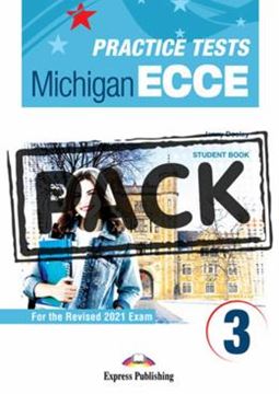 Imagem de NEW PRACTICE TESTS FOR THE MICHIGAN ECCE 3 (2021 EXAM) STUDENT BOOK WITH DIGIBOOK APP