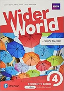 Imagem de WIDER WORLD 4 SB + EBOOK + MEL + ONLINE PRACTICE