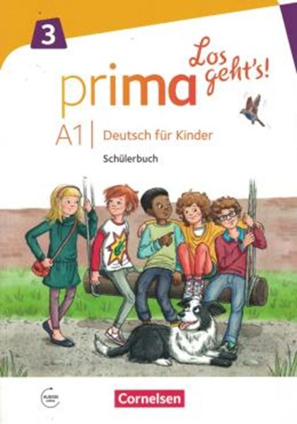 Picture of PRIMA - LOS GEHT´S! A1.3 - DEUTSCH FUR KINDER - SCHULERBUCH MIT AUDIOS ONLINE