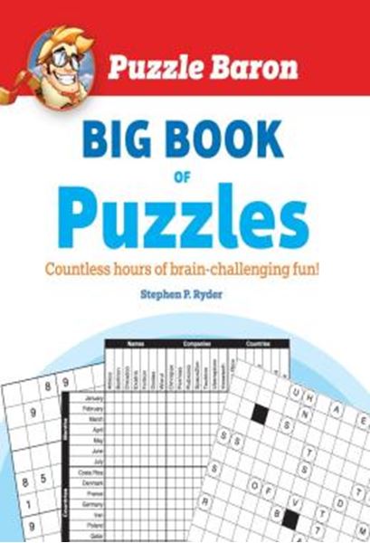 Picture of PUZZLE BARONS BIG BOOK OF PUZZLES - COUNTLESS HOURS OF BRAIN-CHALLENGING FUN!