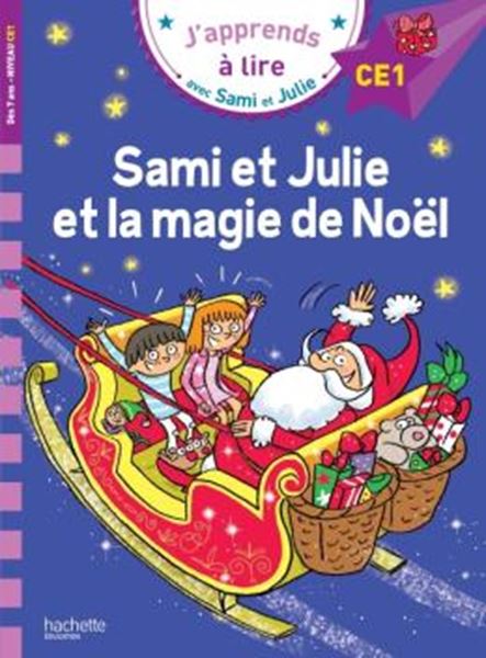 Picture of J´APPRENDS A LIRE AVEC SAMI ET JULIE - NIVEAU CE1 - SAMI ET JULIE ET LA MAGIE DE NOEL
