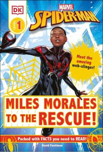 Picture of DK READERS L1 - MARVEL SPIDER-MAN - MILES MORALES TO THE RESCUE! - MEET THE AMAZING WEB-SLINGER!