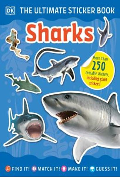 Picture of THE ULTIMATE STICKER BOOK SHARKS
