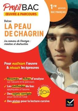 Imagem de PROFIL - BALZAC, LA PEAU DE CHAGRIN (OEUVRE AU PROGRAMME BAC DE FRANCAIS 2024)