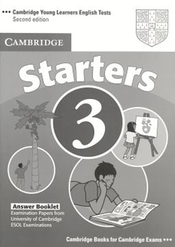 Imagem de CAMBRIDGE YOUNG LEARNERS ENGLISH TESTS STARTERS ANSWER BOOKLET 3  SECOND EDITION