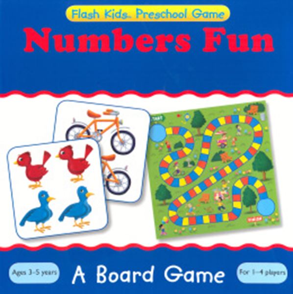 Picture of FLASH KIDS PRESCHOOL GAME : NUMBERS FUN - A  BOARD GAME