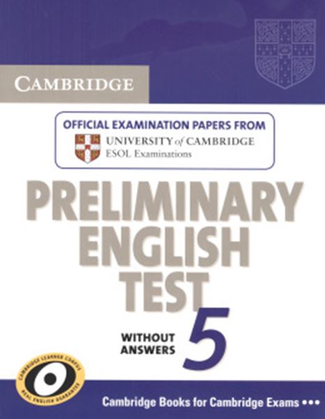 Picture of CAMBRIDGE PET 5 STUIDENT´S BOOK WITHOUT ANSWERS