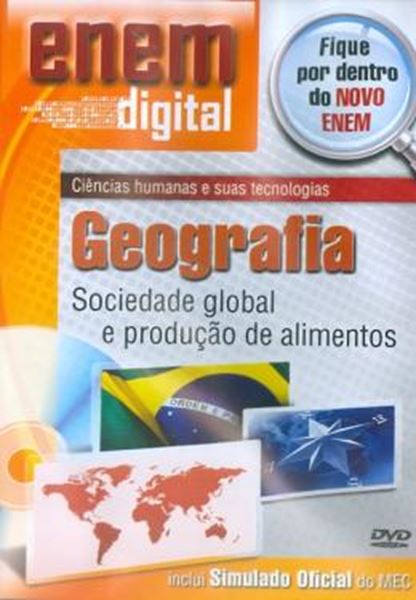 Picture of ENEM DIGITAL GEOGRAFIA - SOCIEDADE GLOBAL E PRODUCAO DE ALIMENTOS - DVD