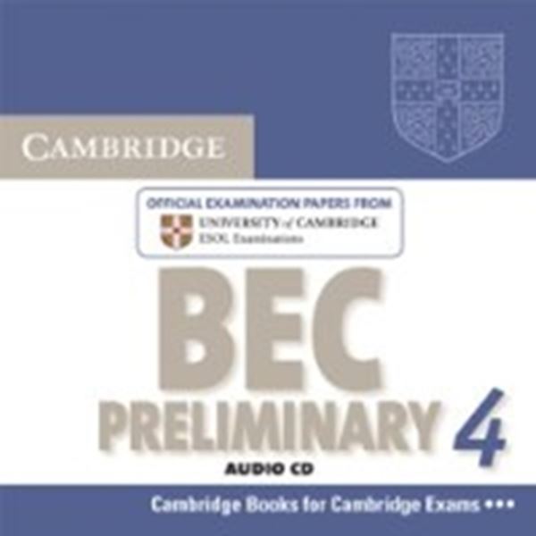 Picture of CAMBRIDGE BEC PRELIMINARY 4 AUDIO CD