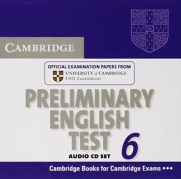 Picture of CAMBRIDGE PRELIMINARY ENGLISH TEST 6 AUDIO CDS