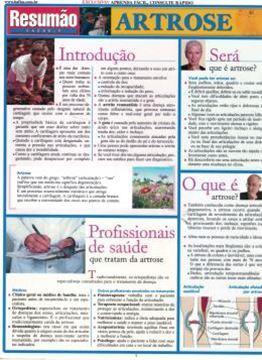 Imagem de RESUMAO - ARTROSE