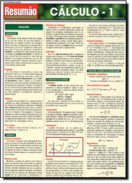 Picture of RESUMAO - CALCULO 1
