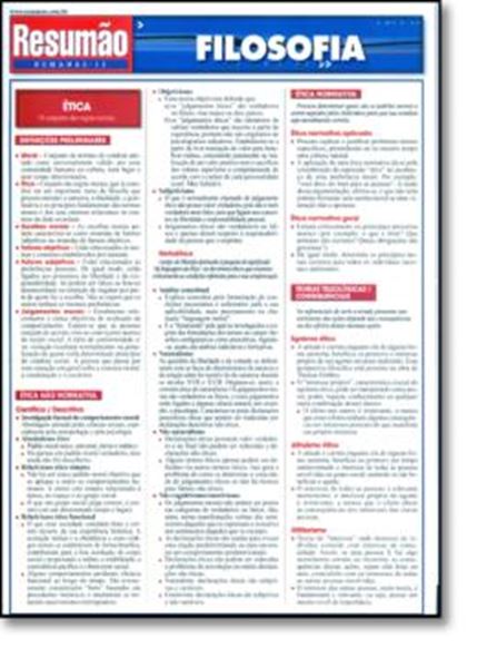 Picture of RESUMAO - FILOSOFIA