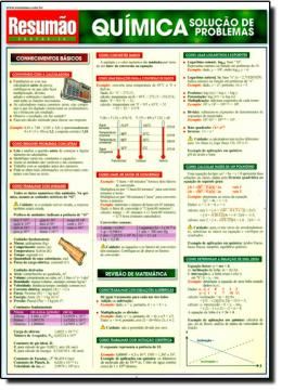 Imagem de RESUMAO - QUIMICA - SOLUCAO DE PROBLEMAS