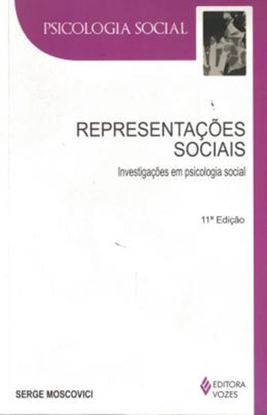 Picture of REPRESENTACOES SOCIAIS  INVESTIGACOES EM PSICOLOGIA SOCIAL - 11ª ED