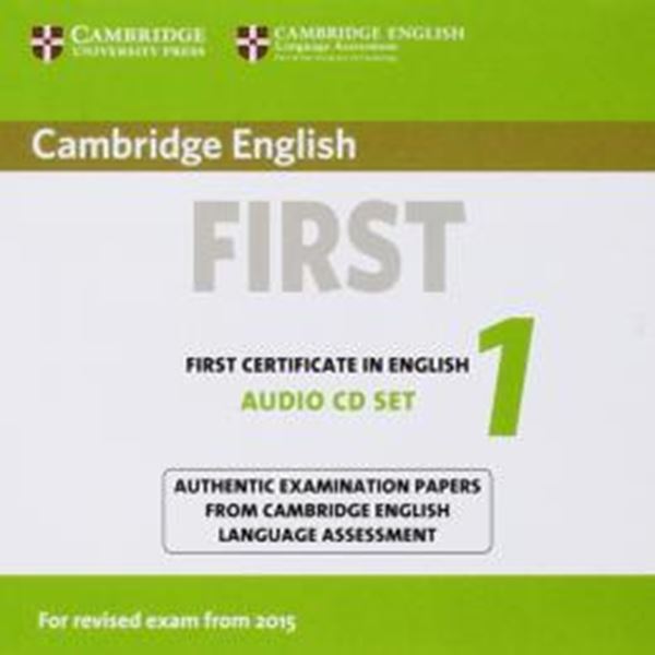 Picture of CAMBRIDGE ENGLISH FIRST 1  AUDIO CDS