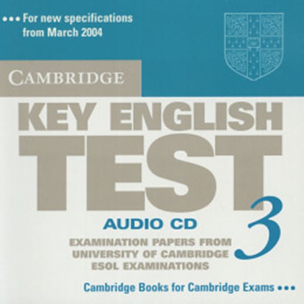 Picture of CAMBRIDGE KEY ENGLISH TEST AUDIO CD 3 (1)