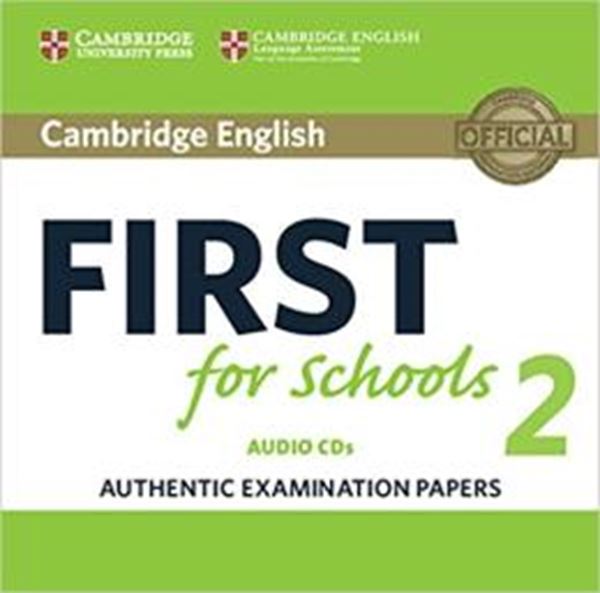 Picture of CAMBRIDGE ENGLISH FIRST FOR SCHOOLS 2 AUDIO CD