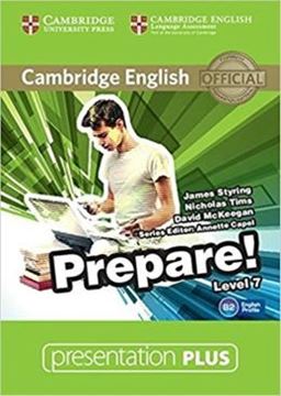 Imagem de CAMBRIDGE ENGLISH PREPARE! 7 PRESENTATION PLUS DVD ROM - 1ST ED