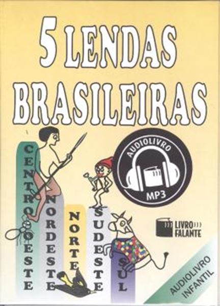 Picture of 5 LENDAS BRASILEIRAS - AUDIO LIVRO