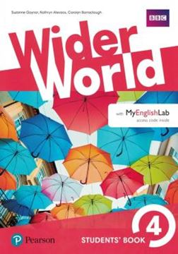 Imagem de WIDER WORLD 4 SB WITH MYENGLISHLAB PACK - 1ST ED