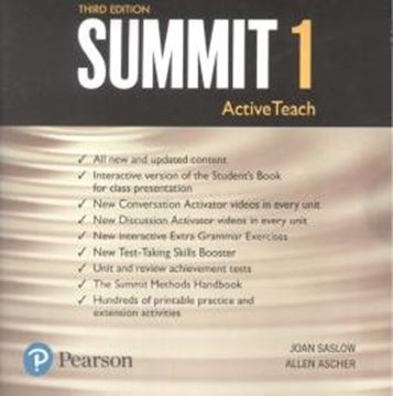 Imagem de SUMMIT 1 ACTIVE TEACH - 3RD ED
