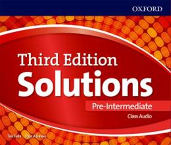 Picture of SOLUTIONS PRE-INTERMEDIATE CLASS CD - 3RD ED