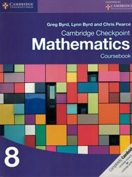 Imagem de CAMBRIDGE CHECKPOINT MATHEMATICS  8 COURSEBOOK