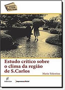 Imagem de ESTUDO CRITICO SOBRE O CLIMA DA REGIAO DE SAO CARLOS