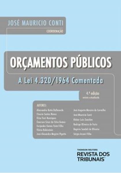 Picture of ORCAMENTOS PUBLICOS - A LEI 4.3201964 COMENTADA - 4ª ED.