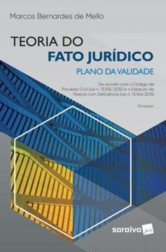 Imagem de TEORIA DO FATO JURIDICO - PLANO DA VALIDADE - 15ª ED