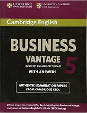 Imagem de CAMBRIDGE ENGLISH BUSINESS VANTAGE 5 STUDENTS BOOK W ANSWER