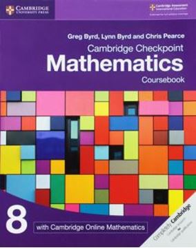 Imagem de CAMBRIDGE CHECKPOINT MATHEMATICS 8 COURSEBOOK WITH ONLINE MATHEMATICS