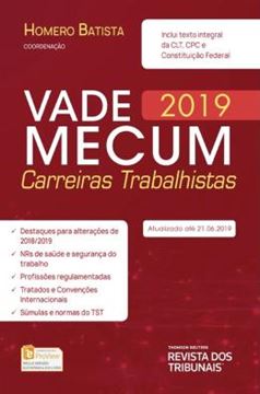 Imagem de VADE MECUM CARREIRAS TRABALHISTAS - 2019