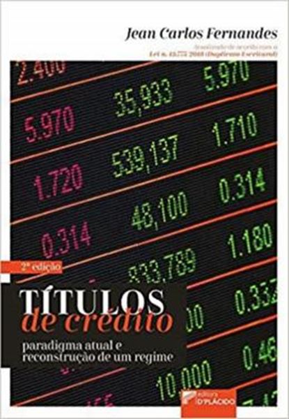 Picture of TITULOS DE CREDITO PARADIGMA ATUAL E RECONSTRUCAO DE UM REGIME