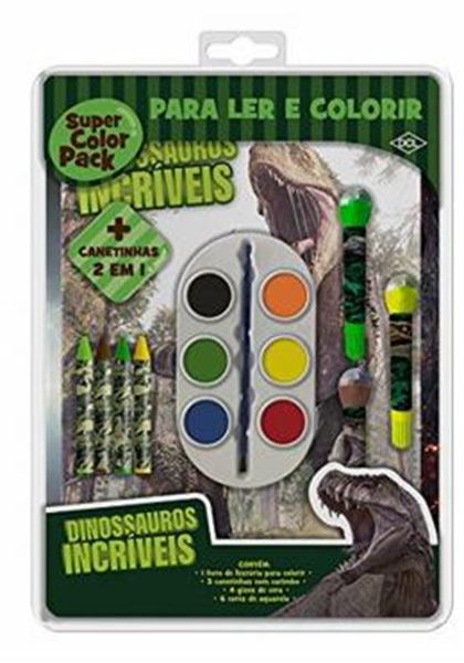 Picture of SUPER COLOR PACK - DINOSSAUROS INCRIVEIS