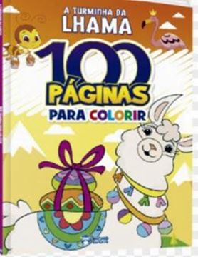 Imagem de 100 PAGINAS PARA COLORIR - A TURMINHA DA LHAMA