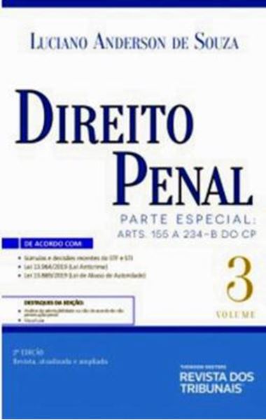Picture of DIREITO PENAL: VOLUME 3- PARTE ESPECIAL  ART. 155 A 234-B DO CP- 2ª ED.